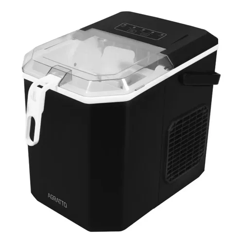 AGRATTO MAQUINA DE GELO MG-02 12KG 100W PRETA 220V