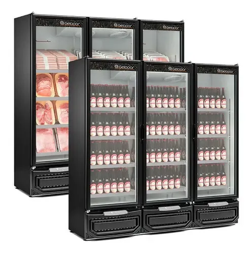 GELOPAR GCBC-1450 PR PV REFRIG. VERTICAL CARNES E BEBIDAS -6° A 3°C