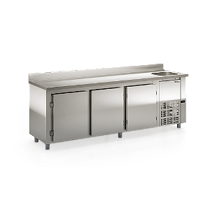 GELOPAR GBFE-250AI BALCAO FRIG DE ENCOSTO S/CUBA 220V
