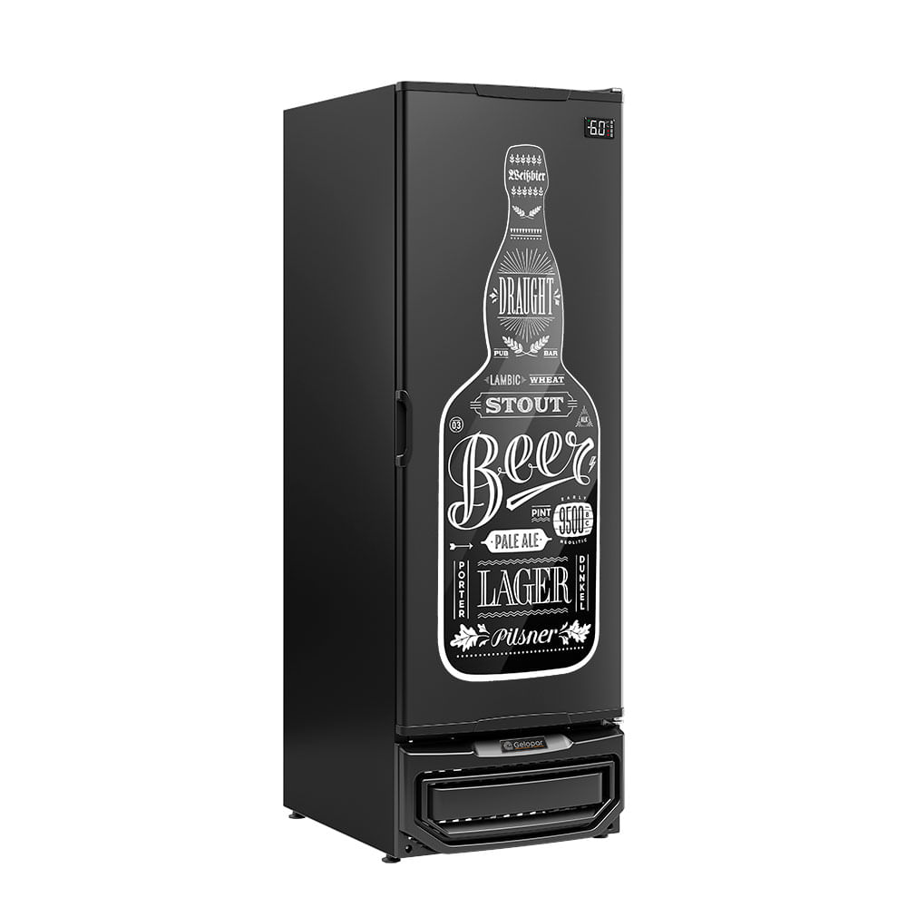 GELOPAR GCB-57PR REFRIG VERT CERVEJA 578 LT P.CEGA 196 GARRAFAS 600M
