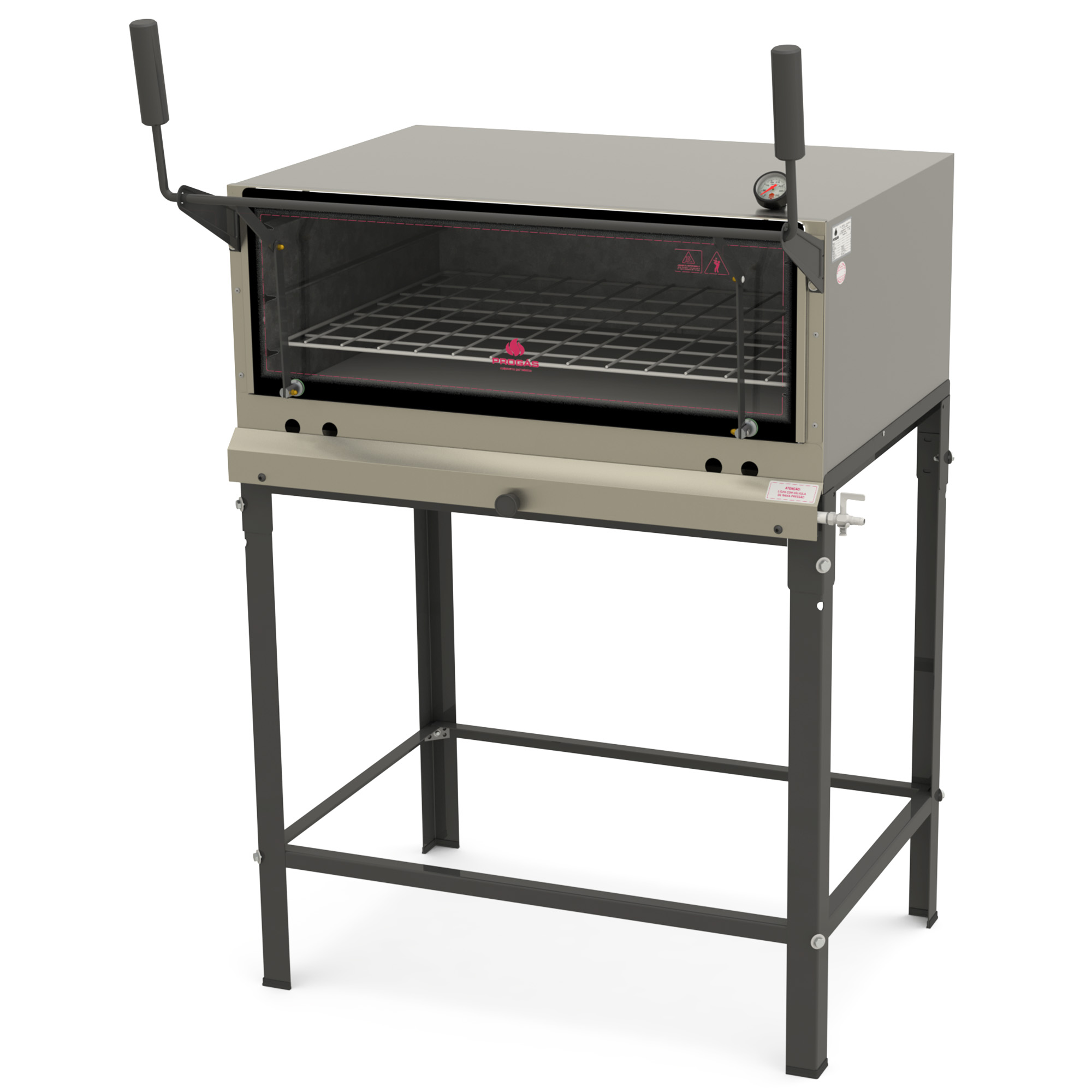 PROGAS FORNO PRP-860 GUILHOTINA INOX