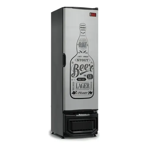 GELOPAR GCB-40GW/TI REFRIF.VERT. CERVEJEIRA 410LT 144G 600M PCEGA INOX