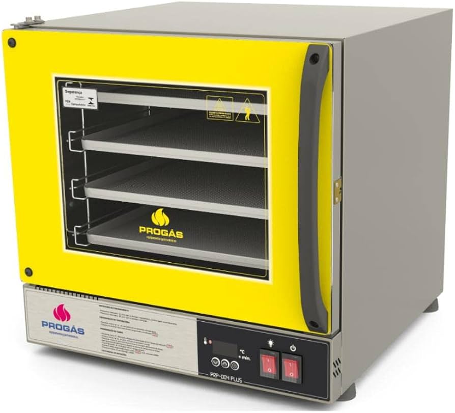 PROGAS FORNO PRP-004 TURBO ELETRICO FAST OVE AMARELO